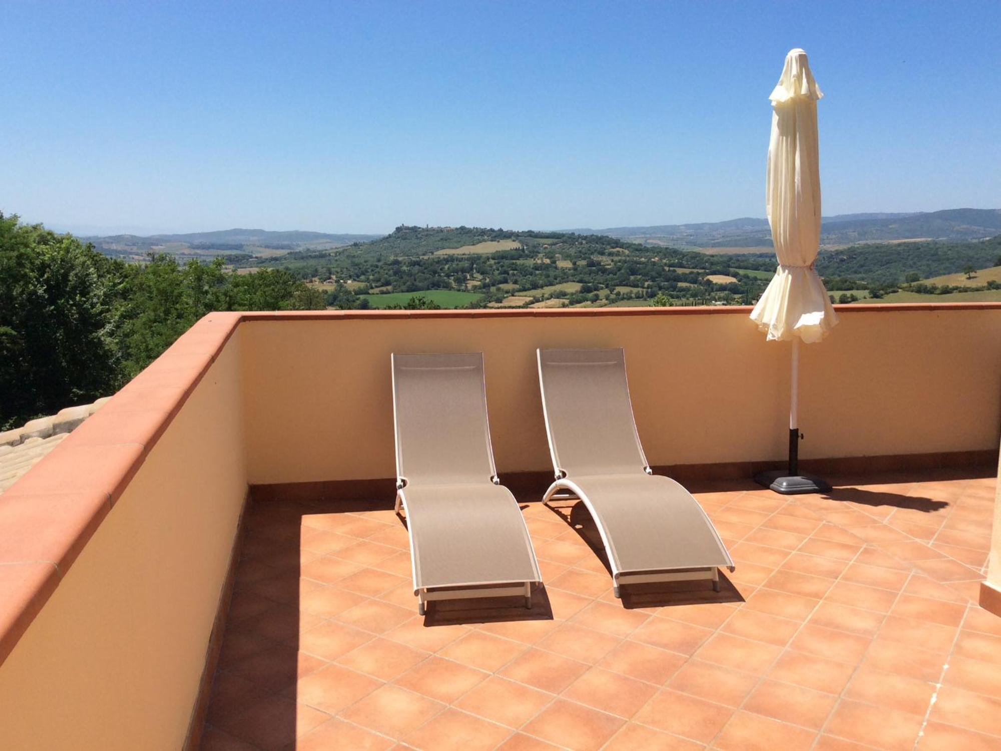 Ferienwohnung Vista Panoramica Sulle Terme Di Saturnia Poggio Murella Exterior foto