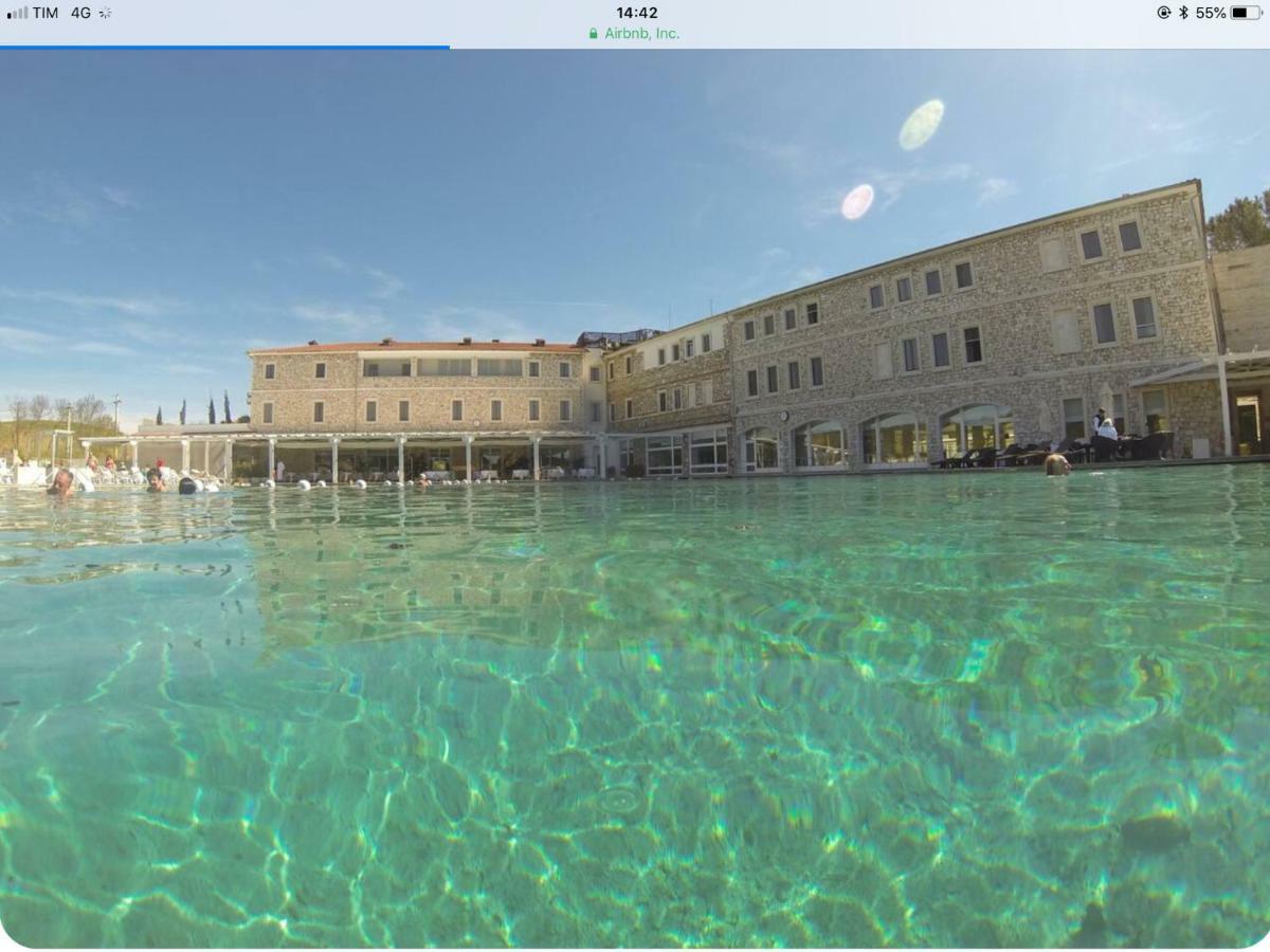 Ferienwohnung Vista Panoramica Sulle Terme Di Saturnia Poggio Murella Exterior foto